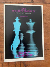 35470 Timmer, J. KRO Schaaktweekamp '87 Timman-Ljubojevic
