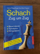 35524 Pfleger, H. Schach, Zug um Zug, Bauerndiplom, Turmdiplom, Königsdiplom, hardcover
