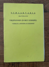 35556 Sieswerda, B. Vrijpionnen in het eindspel, Vierkant, oppositie en driehoek