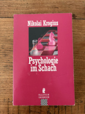35583 Krogius, N. Psychologie im Schach
