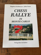 35627 Kohlmeyer, D. Chess Rallye in Monte Carlo, 7th Amber tournament, hardcover