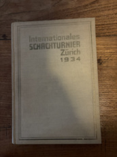 35658 Aljechin, A. Internationales Schachturnier Zürich 1934, hardcover